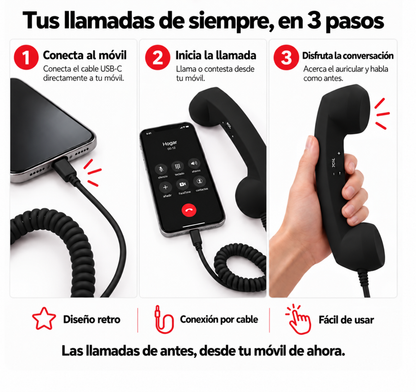 Telefono de los 80s